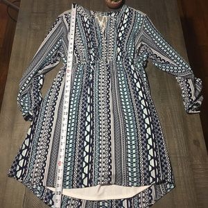 Vanity Aztec patterned dress